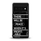when it's profitable back phone cover | glass case for google pixel 6 pro