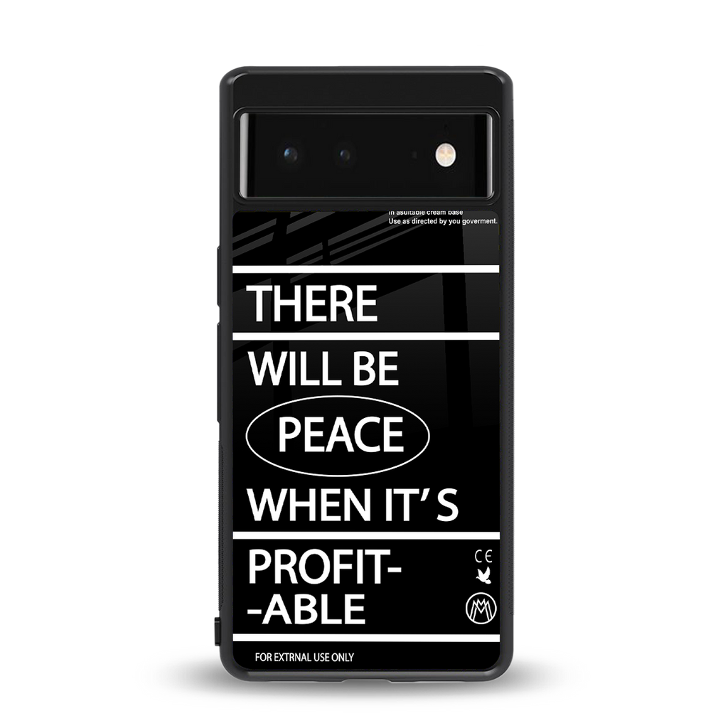 when it's profitable back phone cover | glass case for Google Pixel 6A