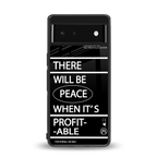 when it's profitable back phone cover | glass case for Google Pixel 6A