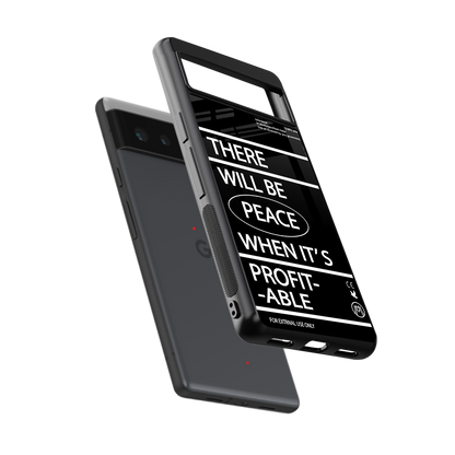 when it's profitable back phone cover | glass case for Google Pixel 6A