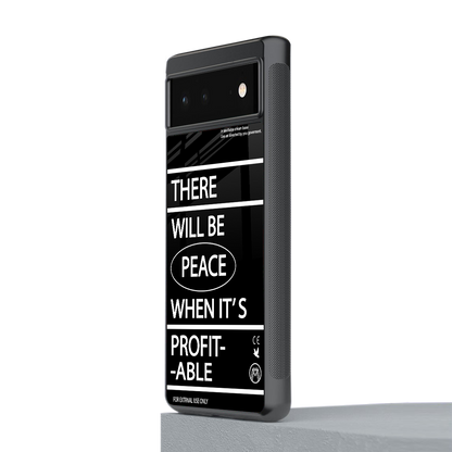 when it's profitable back phone cover | glass case for google pixel 6