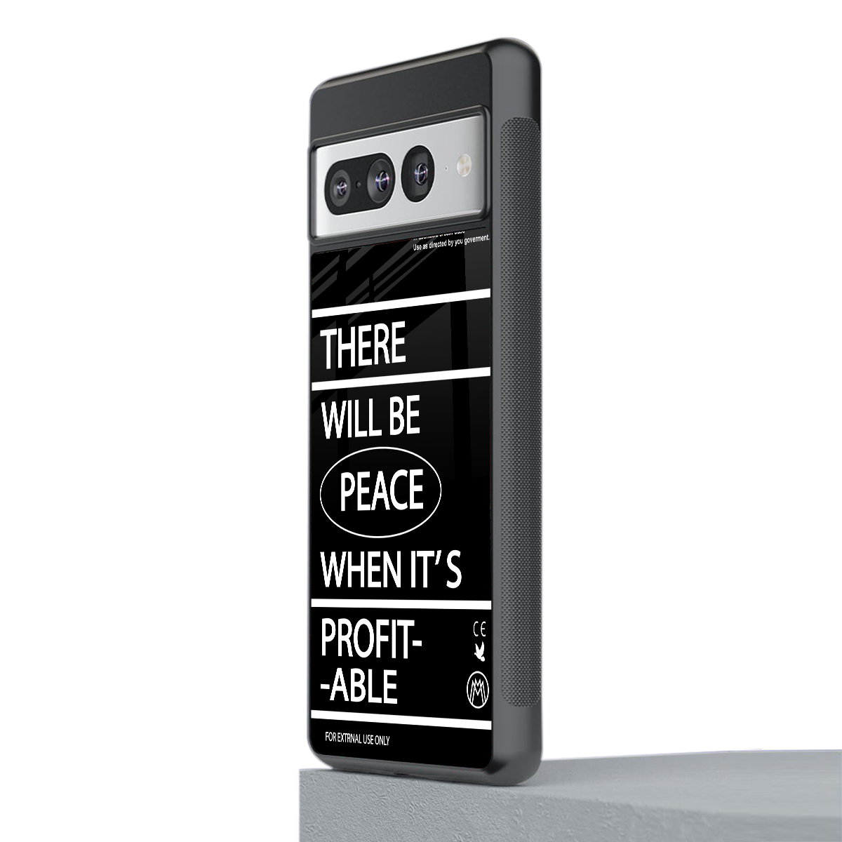 when it's profitable back phone cover | glass case for google pixel 7 pro