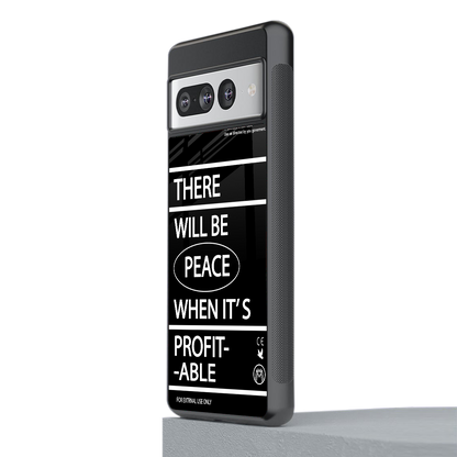 when it's profitable back phone cover | glass case for google pixel 7 pro
