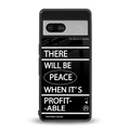 when it's profitable back phone cover | glass case for Google Pixel 7