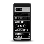 when it's profitable back phone cover | glass case for Google Pixel 7