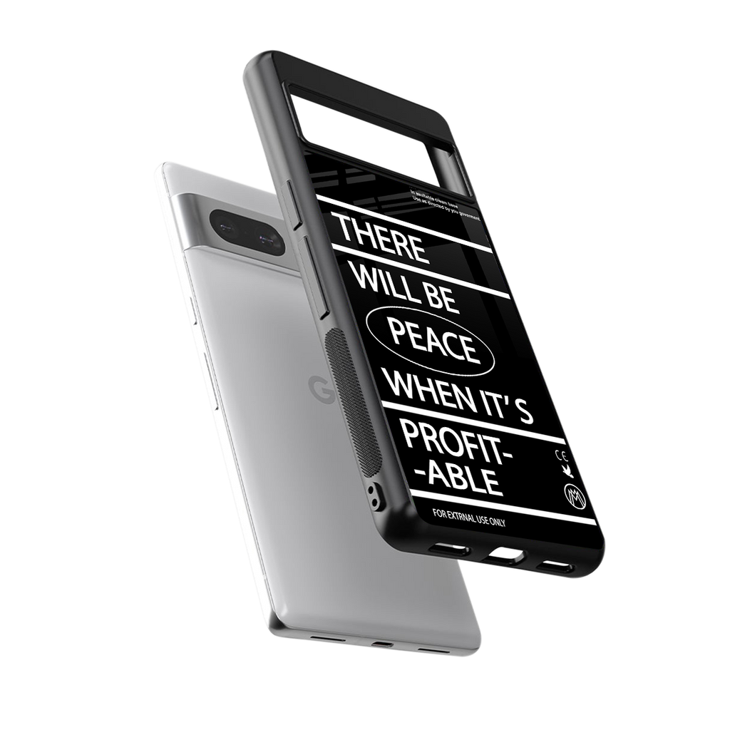 when it's profitable back phone cover | glass case for Google Pixel 7A