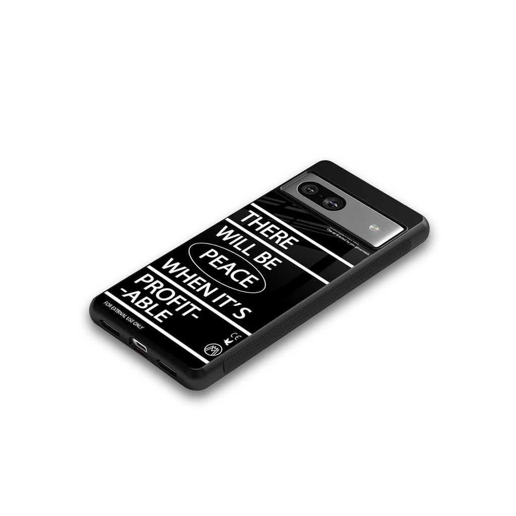 when it's profitable back phone cover | glass case for Google Pixel 7A