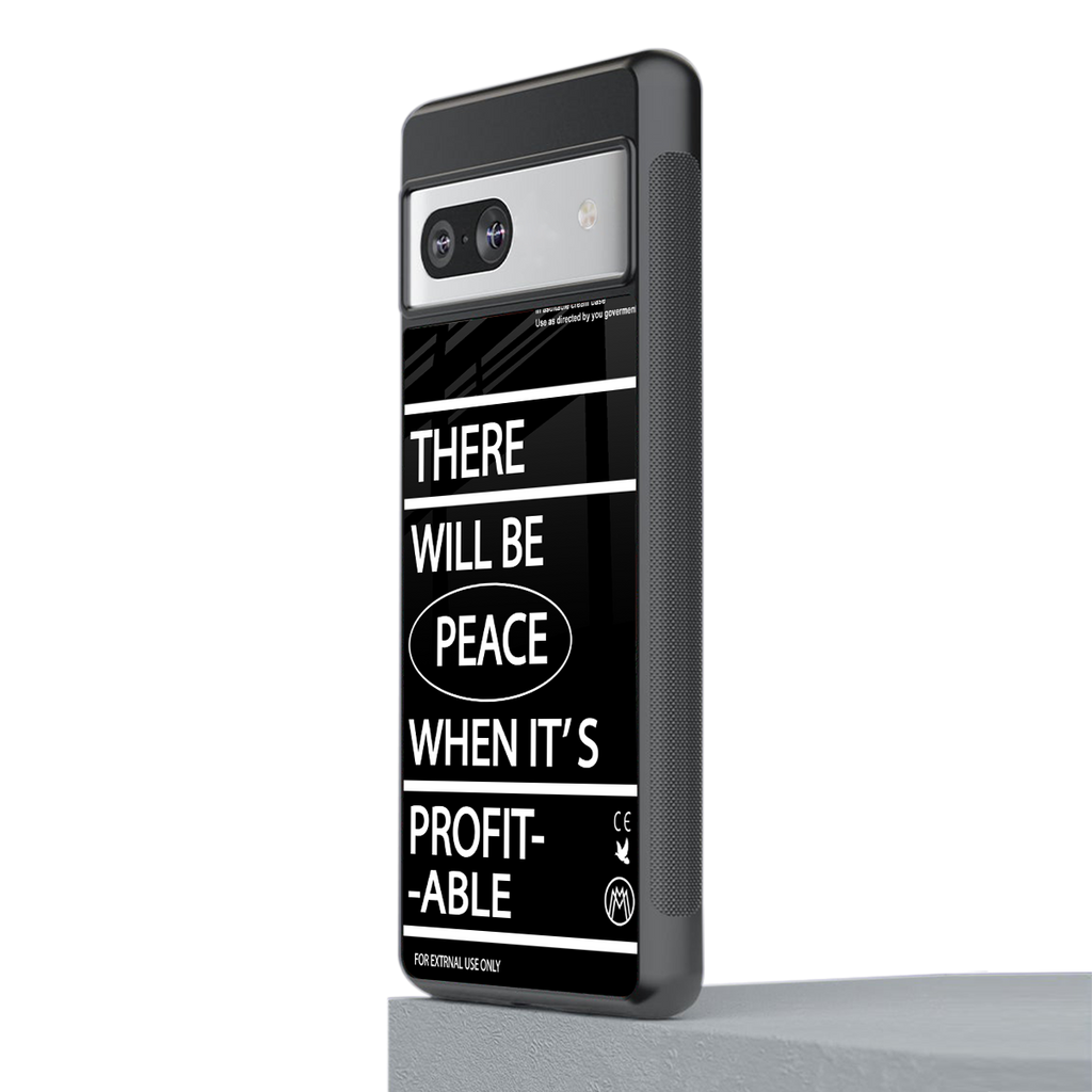 when it's profitable back phone cover | glass case for Google Pixel 7A