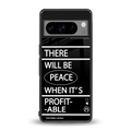 when it's profitable back phone cover | glass case for google pixel 8 pro