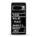 when it's profitable back phone cover | glass case for google pixel 8 pro