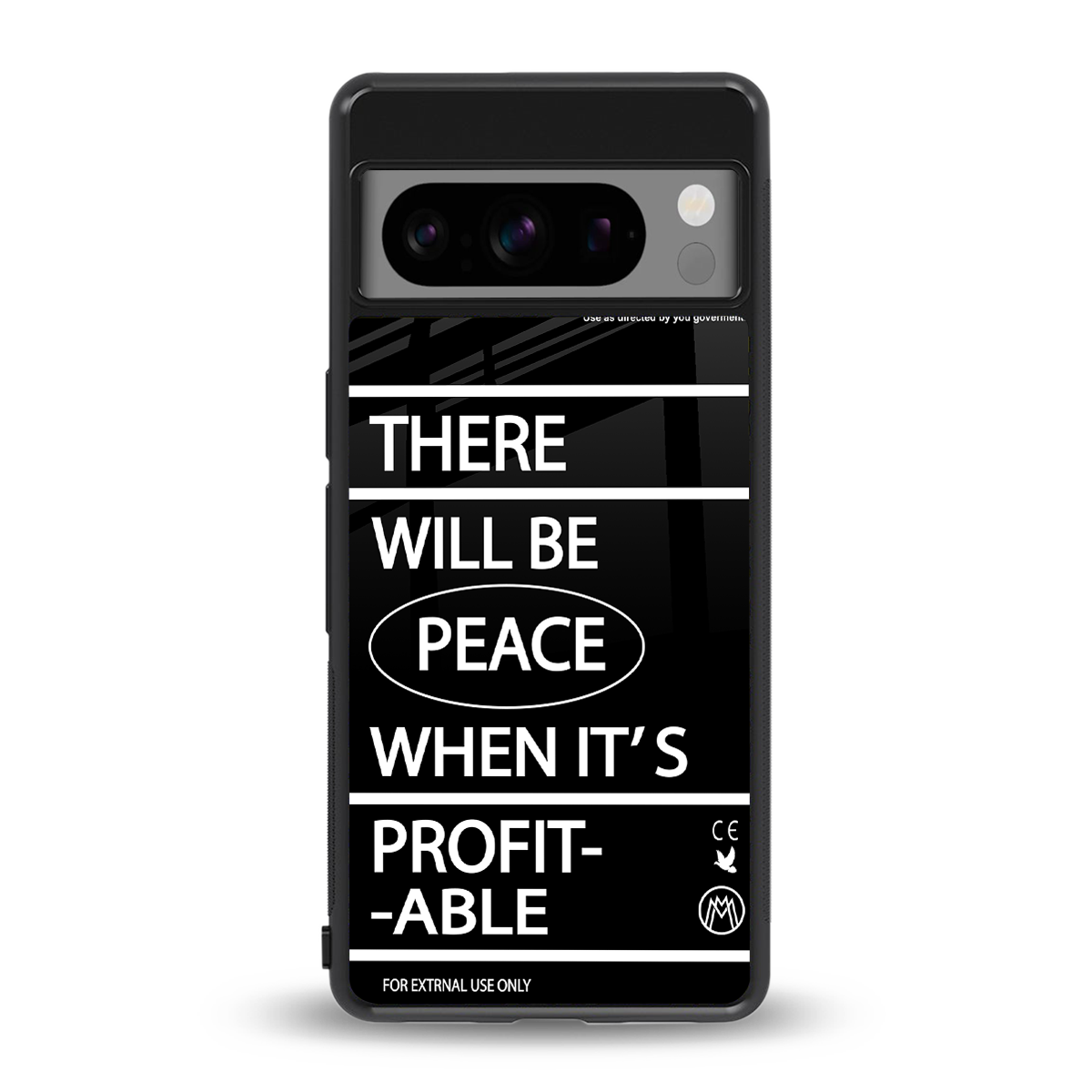 when it's profitable back phone cover | glass case for google pixel 8 pro