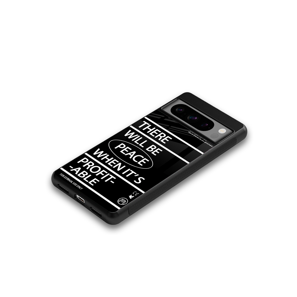 when it's profitable back phone cover | glass case for google pixel 8 pro