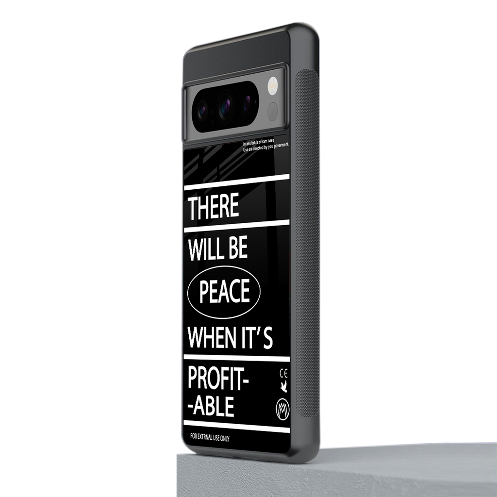 when it's profitable back phone cover | glass case for google pixel 8 pro