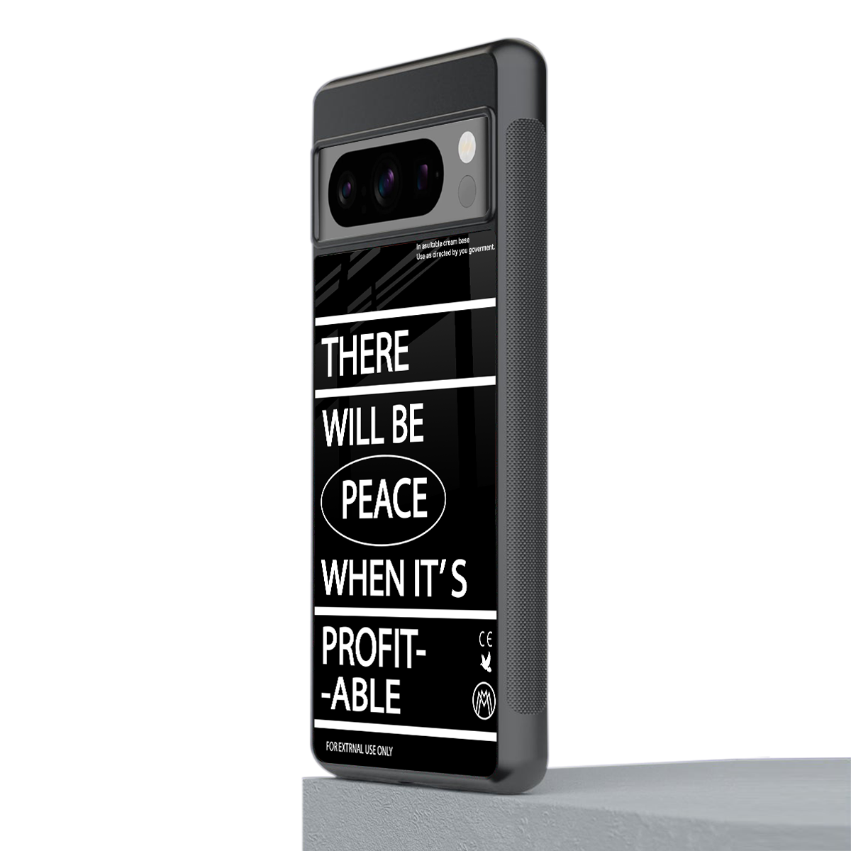 when it's profitable back phone cover | glass case for google pixel 8 pro