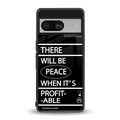 when it's profitable back phone cover | glass case for Google Pixel 8