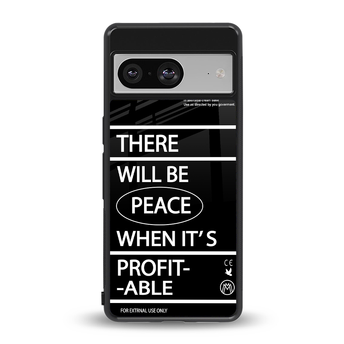 when it's profitable back phone cover | glass case for Google Pixel 8