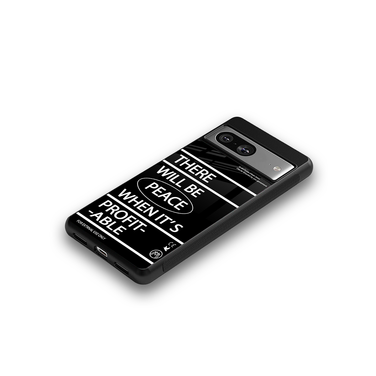 when it's profitable back phone cover | glass case for Google Pixel 8