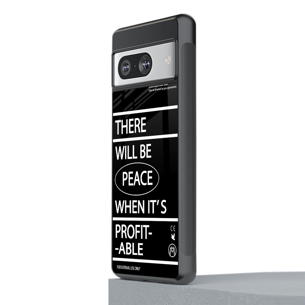 when it's profitable back phone cover | glass case for Google Pixel 8