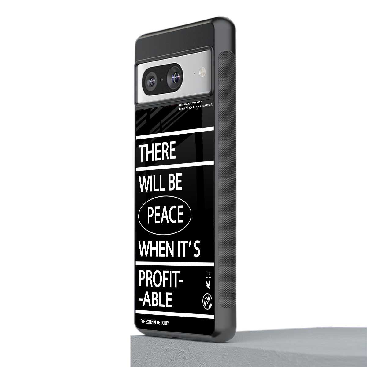 when it's profitable back phone cover | glass case for Google Pixel 8