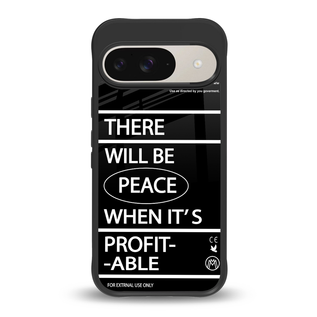 when it's profitable back phone cover | glass case for google pixel 9