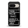 when it's profitable back phone cover | glass case for google pixel 9