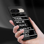 when it's profitable back phone cover | glass case for google pixel 9