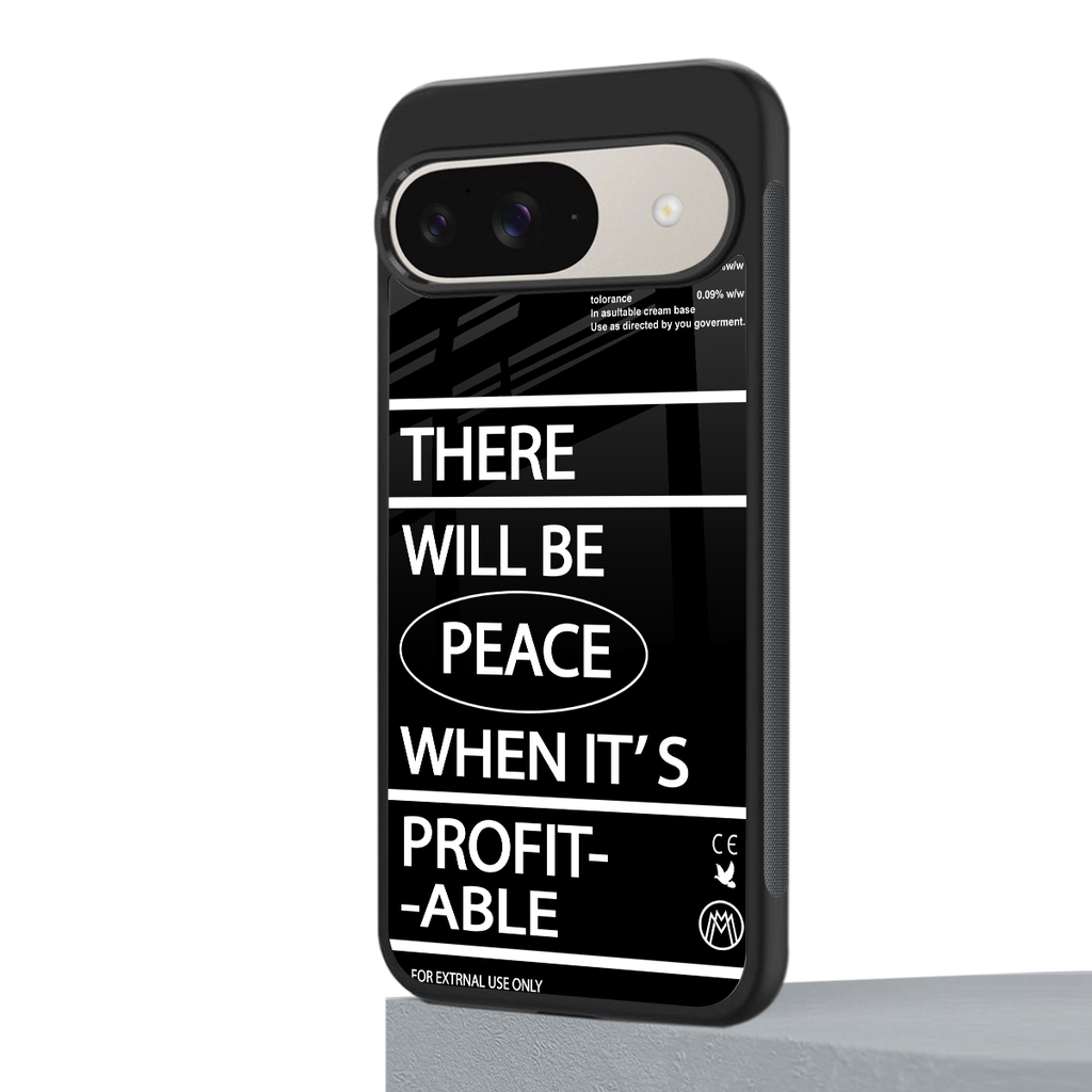 when it's profitable back phone cover | glass case for google pixel 9