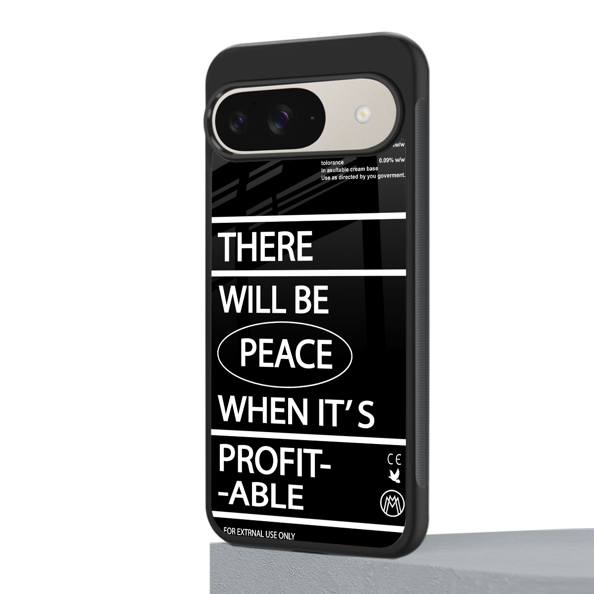 when it's profitable back phone cover | glass case for google pixel 9