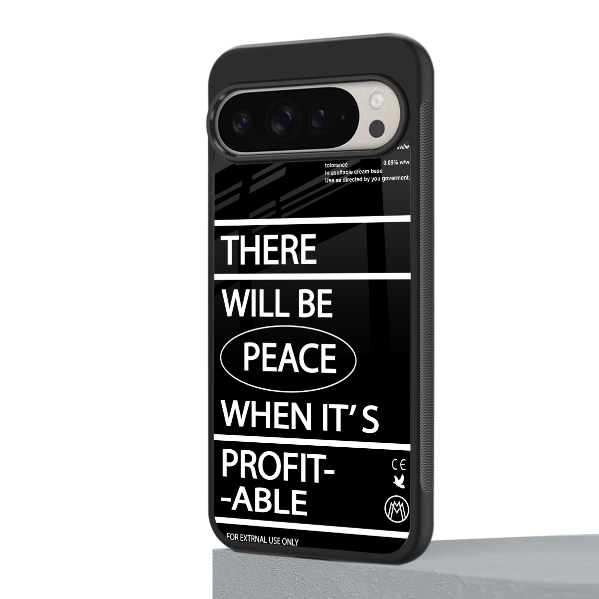 when it's profitable back phone cover | glass case for google pixel 9 pro xl