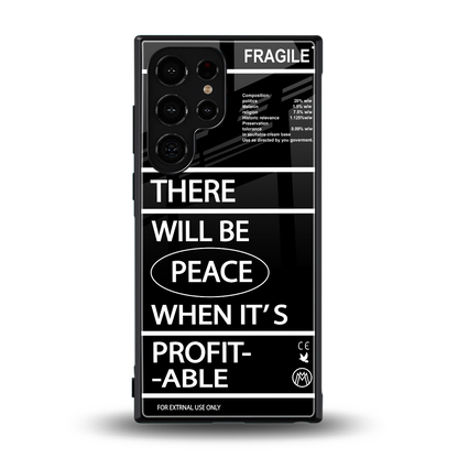 when it's profitable back phone cover | glass case for samsung galaxy s24 ultra