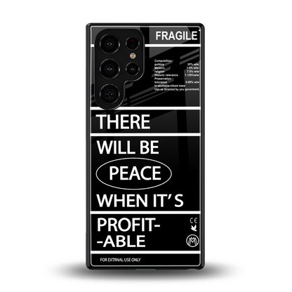 when it's profitable back phone cover | glass case for samsung galaxy s25 ultra