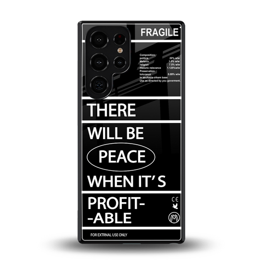 when it's profitable back phone cover | glass case for samsung galaxy s25 ultra