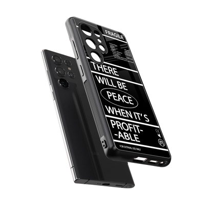 when it's profitable back phone cover | glass case for samsung galaxy s25 ultra