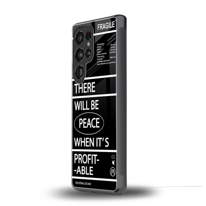 when it's profitable back phone cover | glass case for samsung galaxy s25 ultra