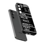 when it's profitable back phone cover | glass case for samsung galaxy s25