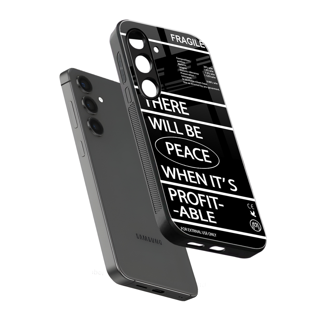 when it's profitable back phone cover | glass case for samsung galaxy s24 fe