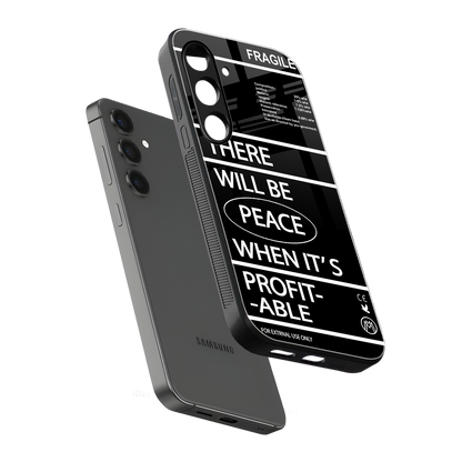 when it's profitable back phone cover | glass case for samsung galaxy s24 fe