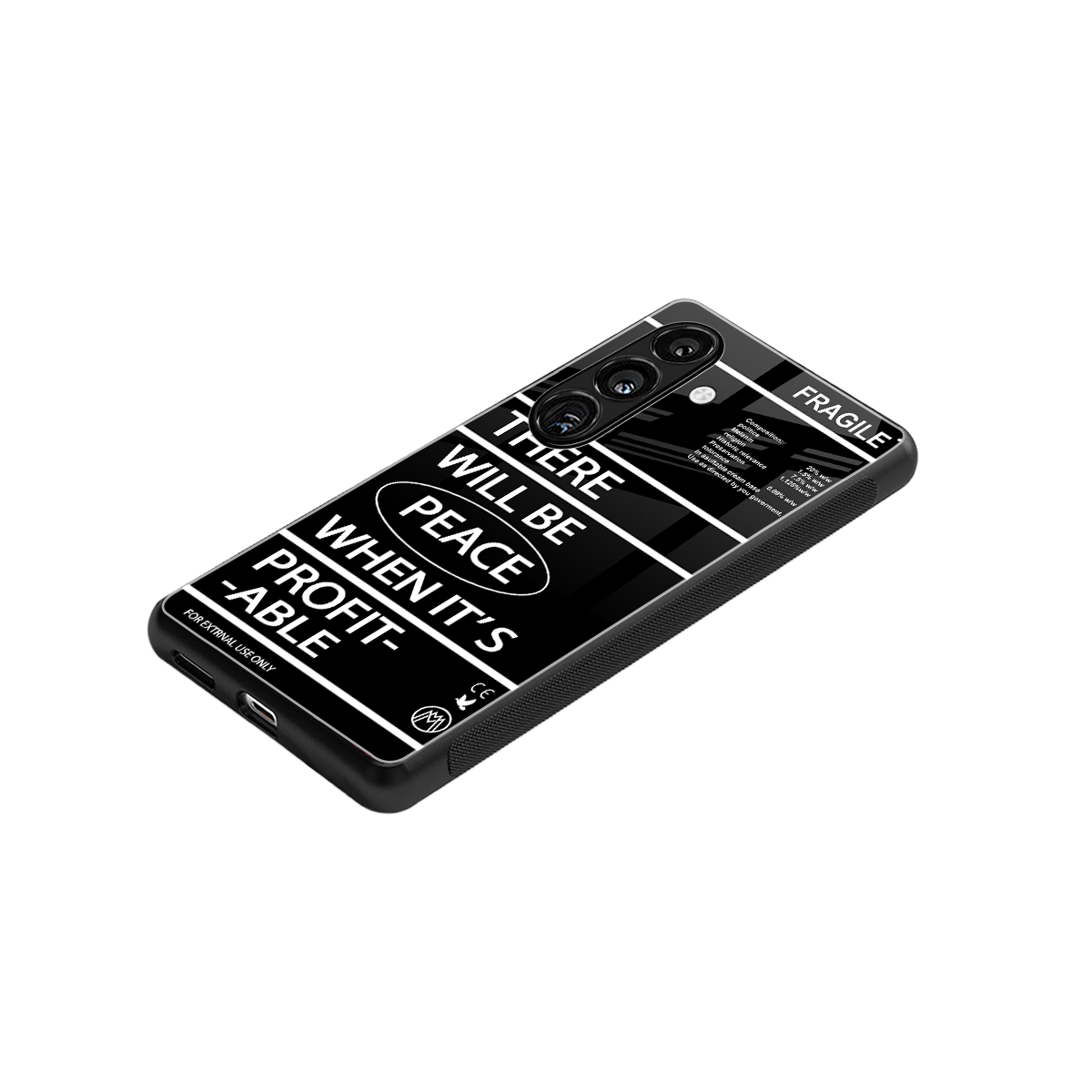 when it's profitable back phone cover | glass case for samsung galaxy s25 plus