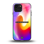 when you look at me back phone cover | glass case for iphone 13 mini