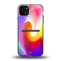 when you look at me back phone cover | glass case for iphone 14 plus