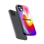 when you look at me back phone cover | glass case for iphone 14 plus