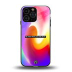 when you look at me back phone cover | glass case for iphone 14 pro max