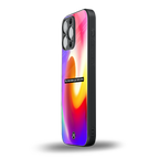 when you look at me back phone cover | glass case for iphone 16 pro max