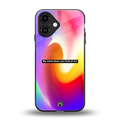 when you look at me back phone cover | glass case for iphone 16