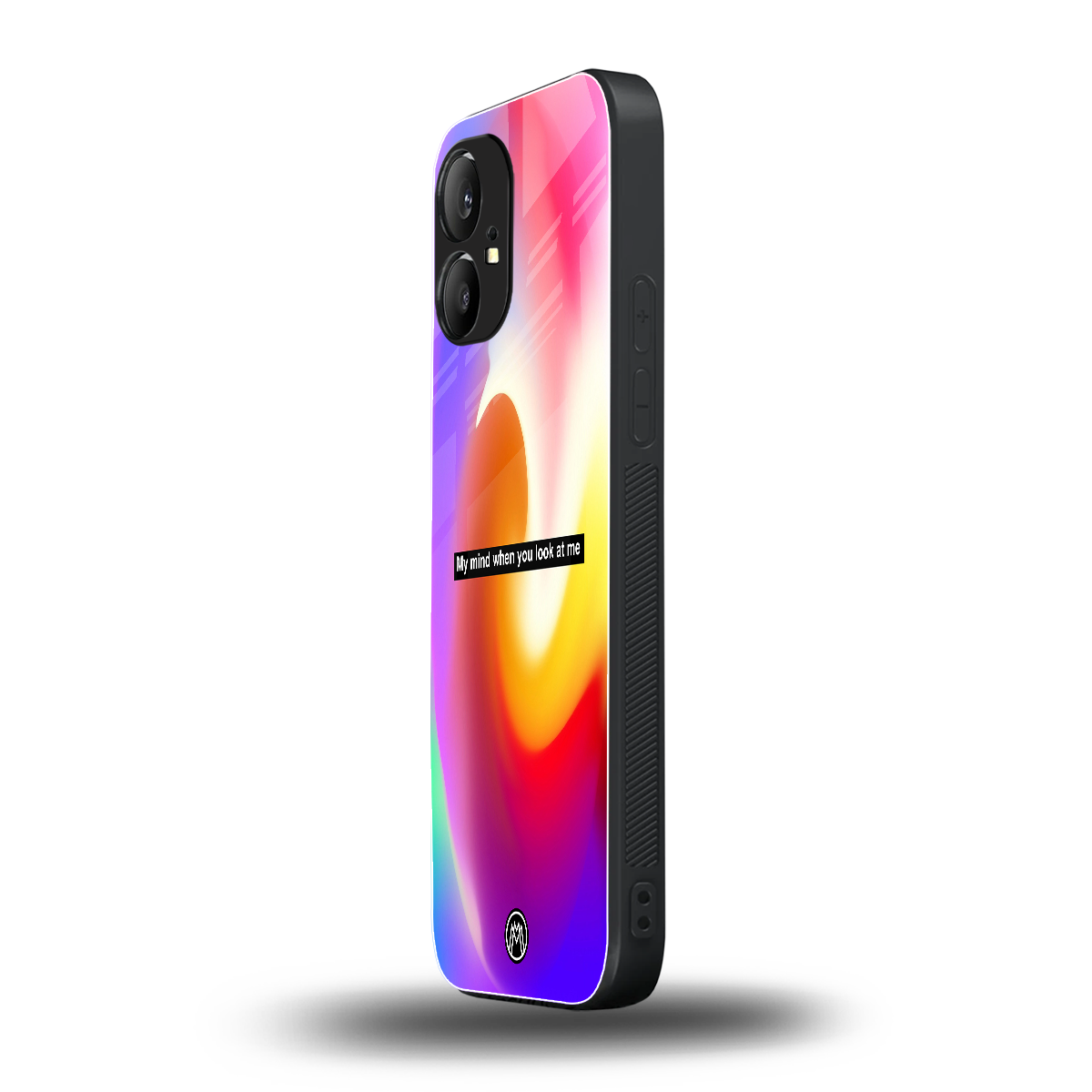 when you look at me back phone cover | glass case for nothing phone 1