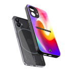 when you look at me back phone cover | glass case for nothing phone 2