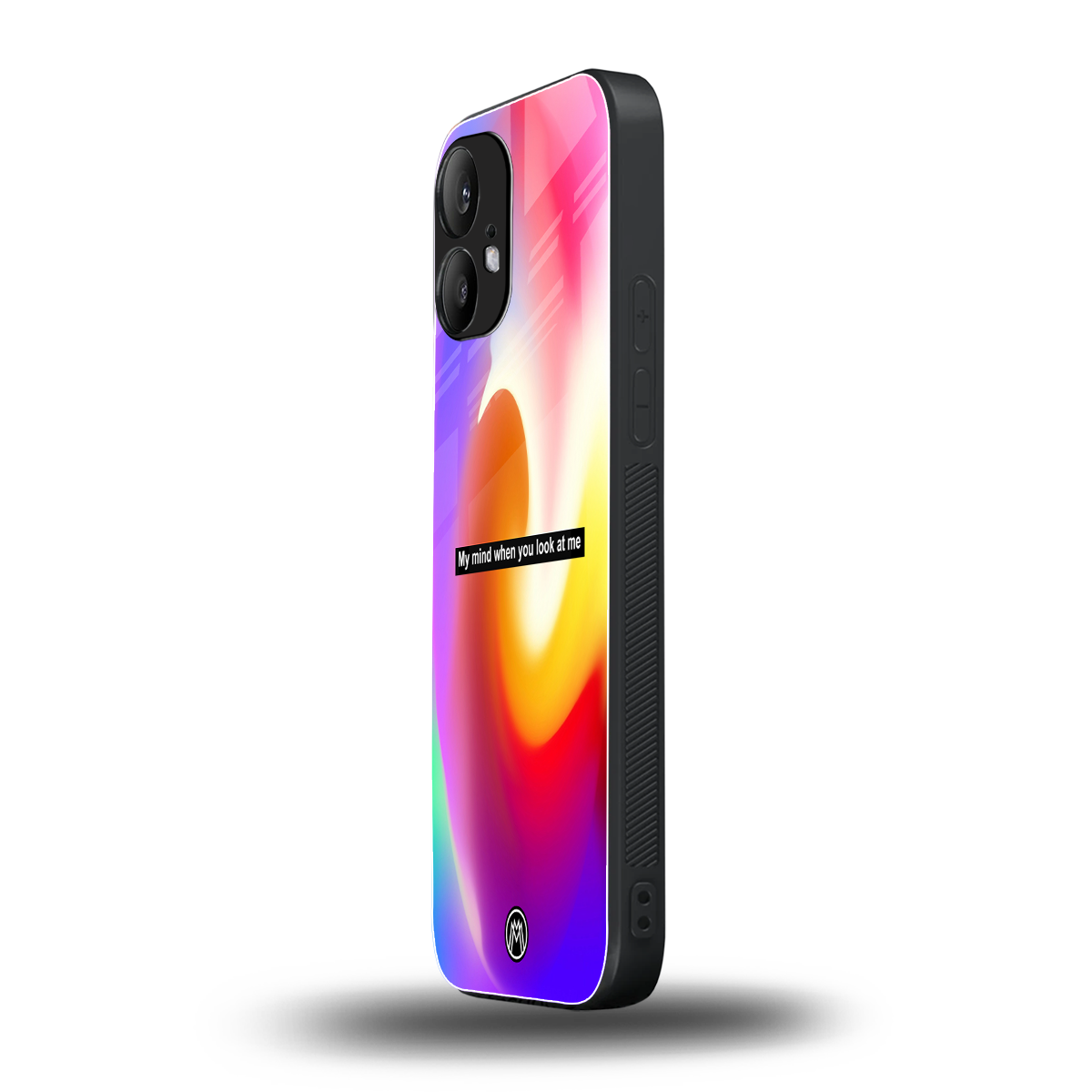 when you look at me back phone cover | glass case for nothing phone 2