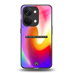 when you look at me back phone cover | glass case for oneplus nord 3