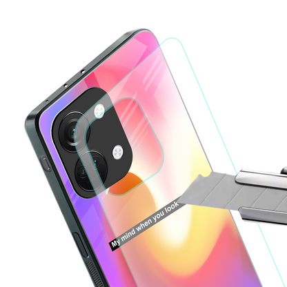 when you look at me back phone cover | glass case for oneplus nord 3
