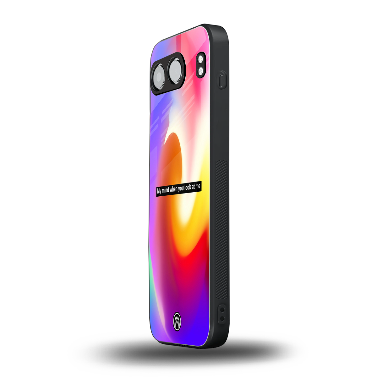 when you look at me back phone cover | glass case for oneplus nord 4
